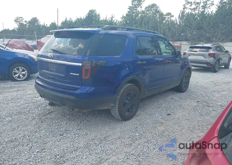 2014 Ford Explorer z USA, uszkodzony, nr VIN 1FM5K7B87EGC32410